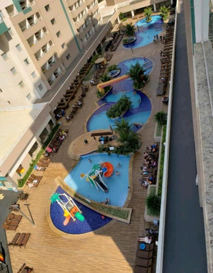 Apto em Resort de Olímpia frente ao Thermas do Laranjais Exterior foto